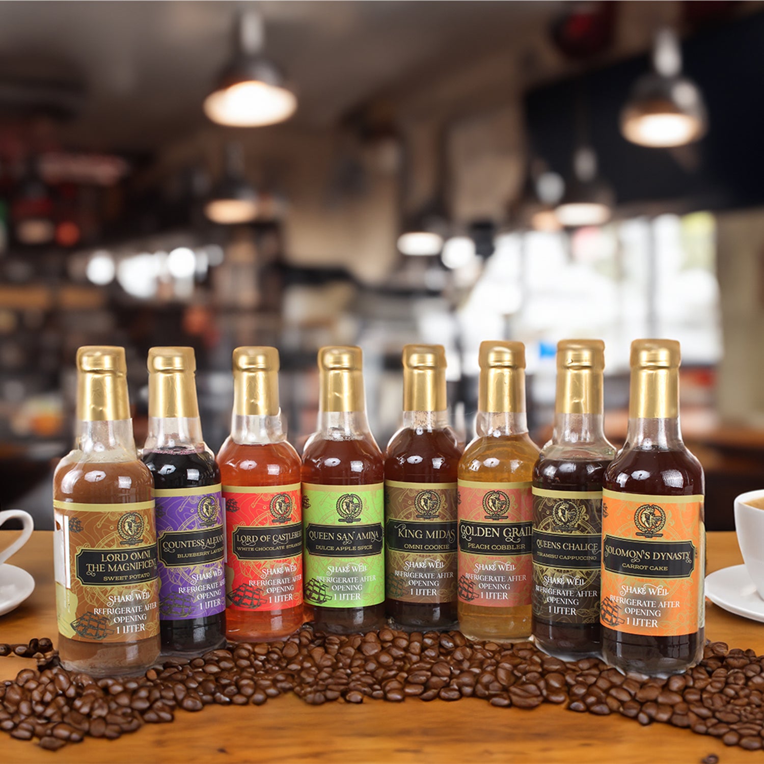 gourmet coffee syrups