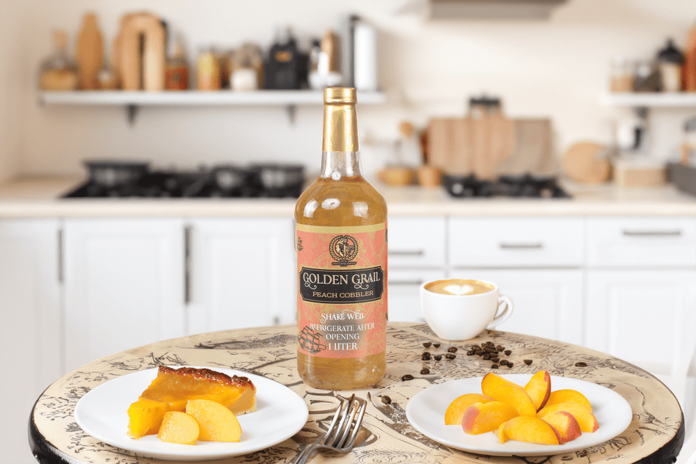 Holiday Peach Cobbler Mocha - Omni Coffee Brands